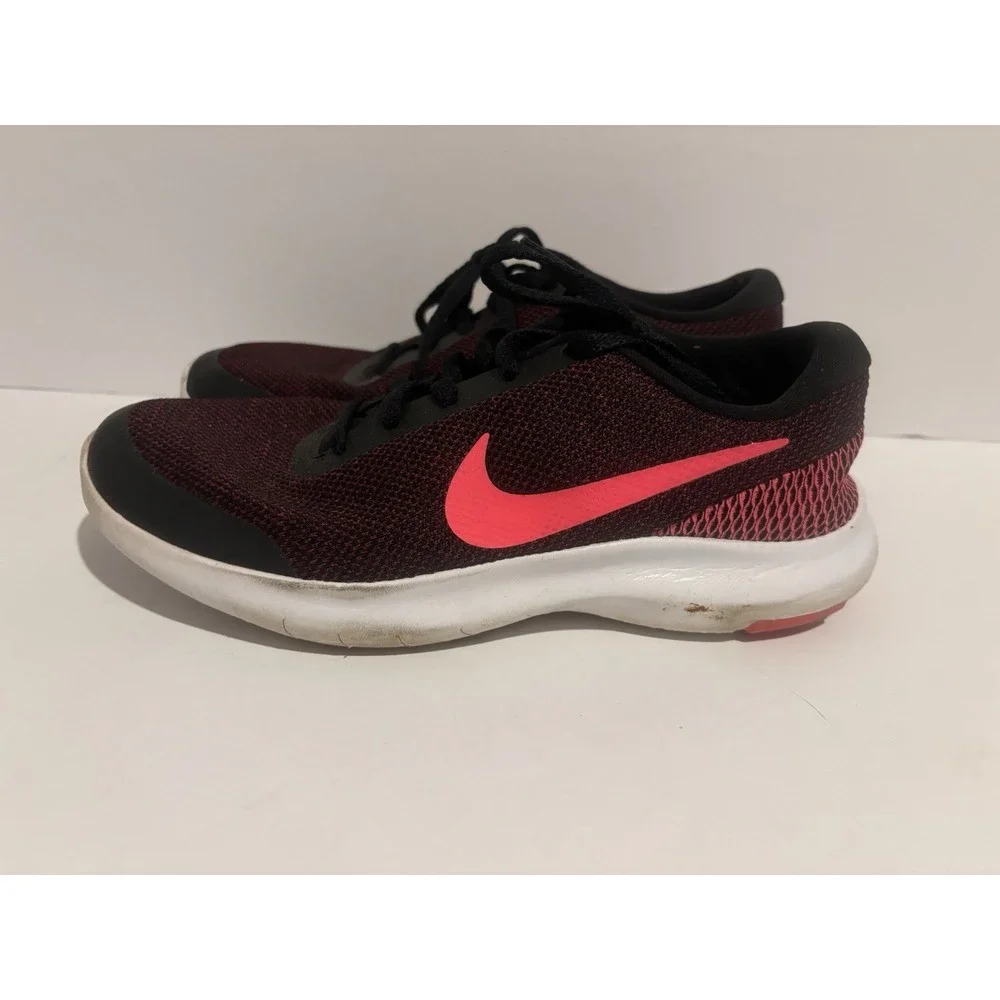 Nike Flex Women's Experience RN 7.5 Shoes Black Pink Sneakers Shoes Running Walk